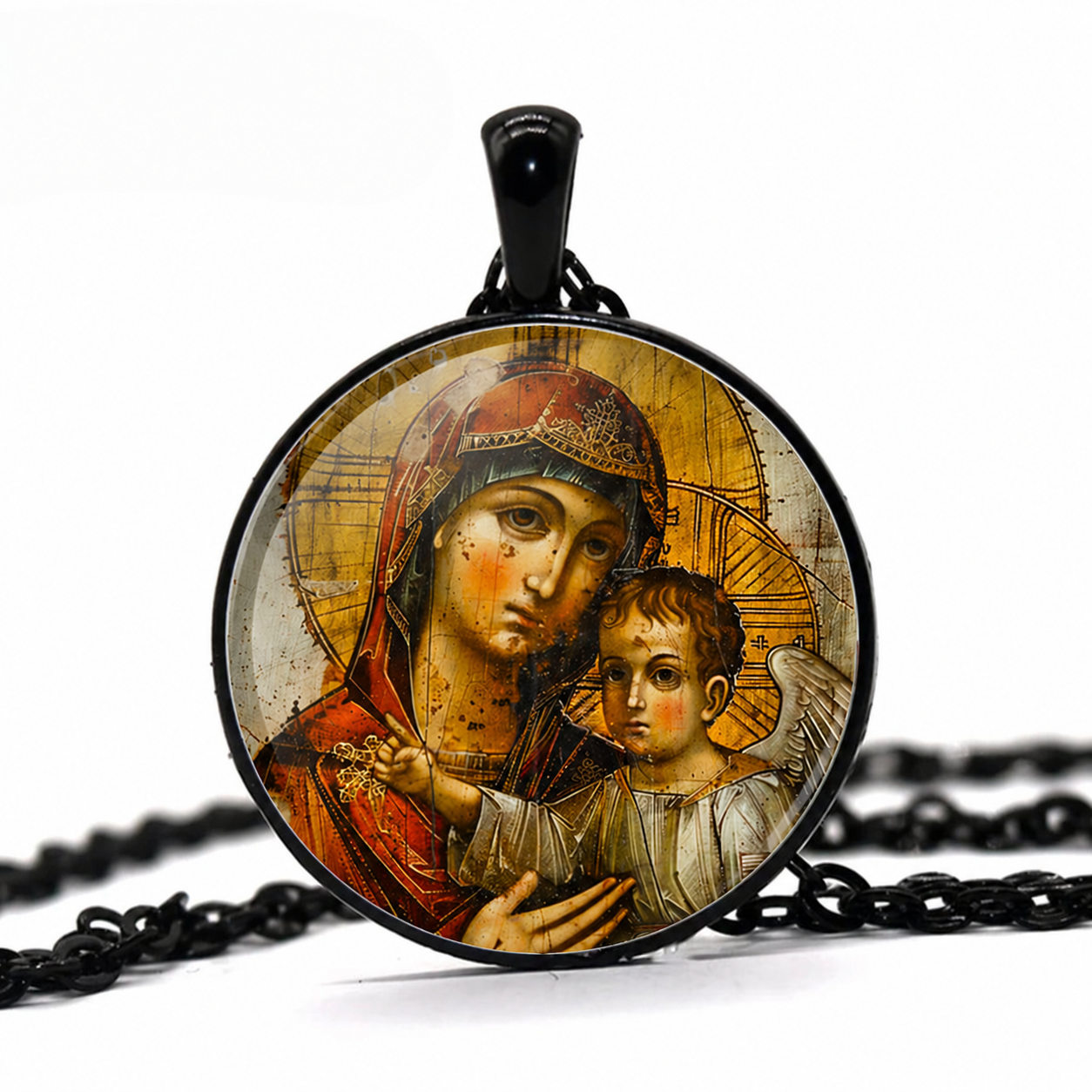 Virgin Mary Necklace