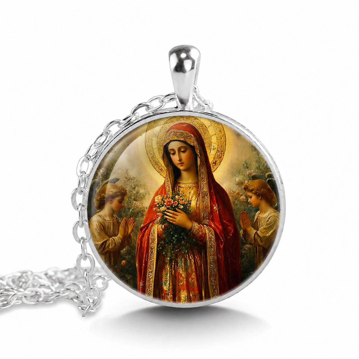 Virgin Mary Necklace