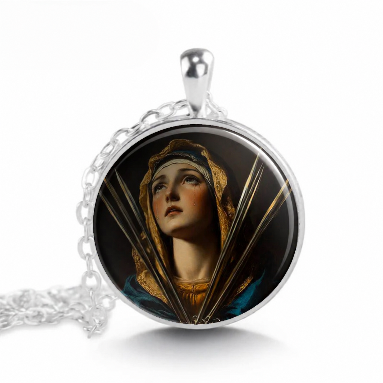 Virgin Mary Necklace