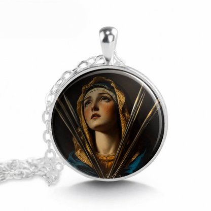 Virgin Mary Necklace