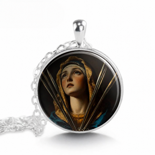 Virgin Mary Necklace