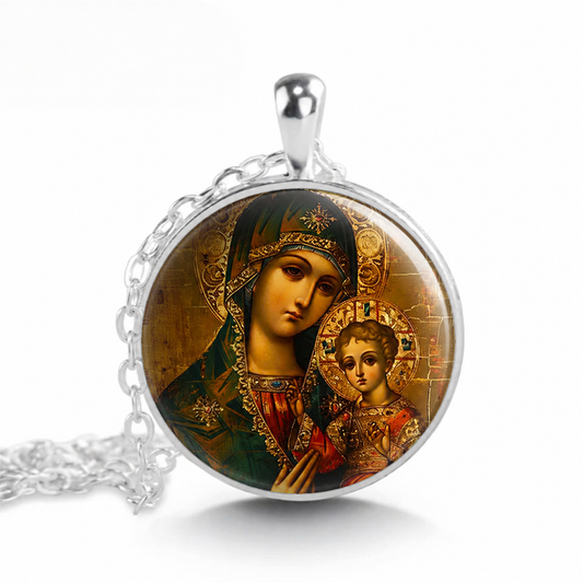 Virgin Mary Necklace