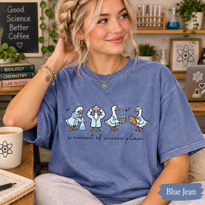 A Moment Of Science Please Shirt, Funny STEM Teacher Tee, Science Teacher T-shirt, Chemistry Lover Gift Top, Laboratory Scientist tshirt
