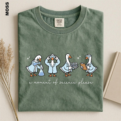 A Moment Of Science Please Shirt, Funny STEM Teacher Tee, Science Teacher T-shirt, Chemistry Lover Gift Top, Laboratory Scientist tshirt