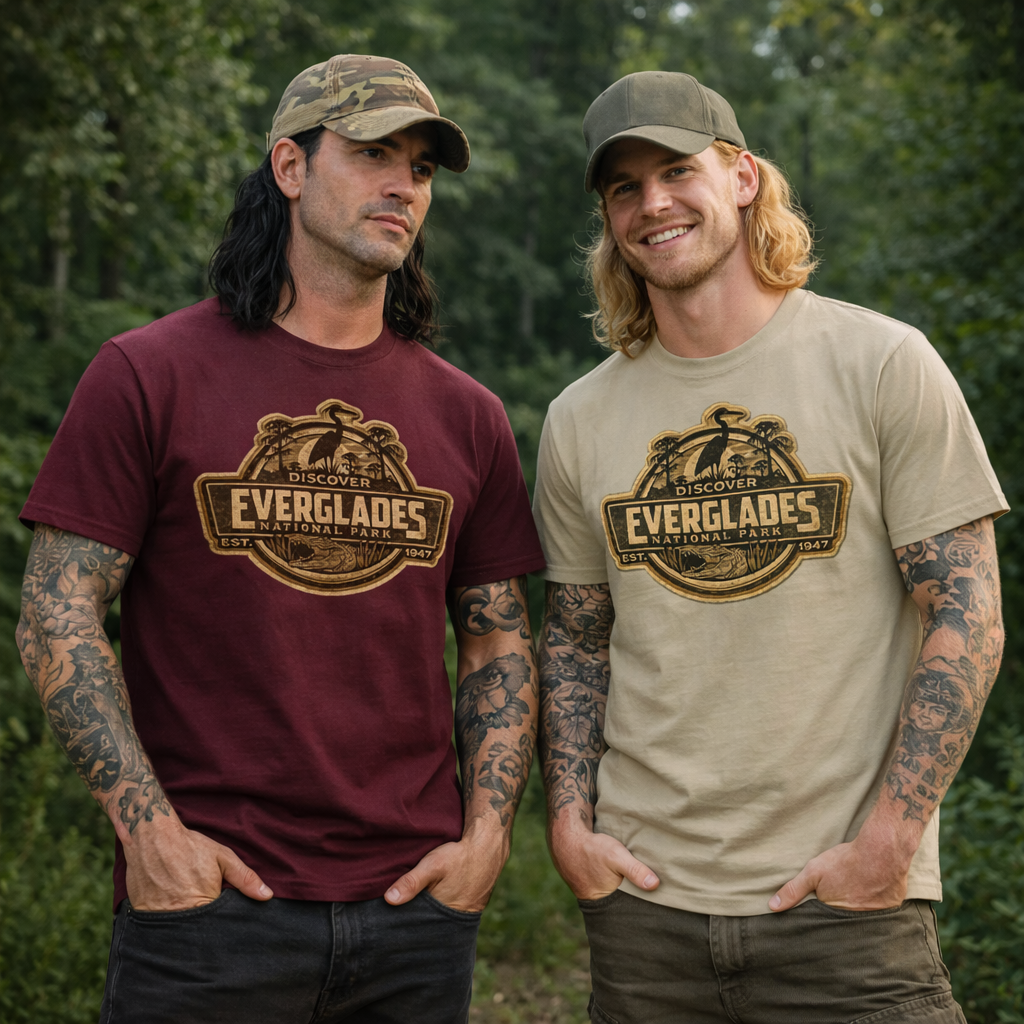 Adventure Everglades National Park T shirts , Traveler ,Camper unisex T shirts