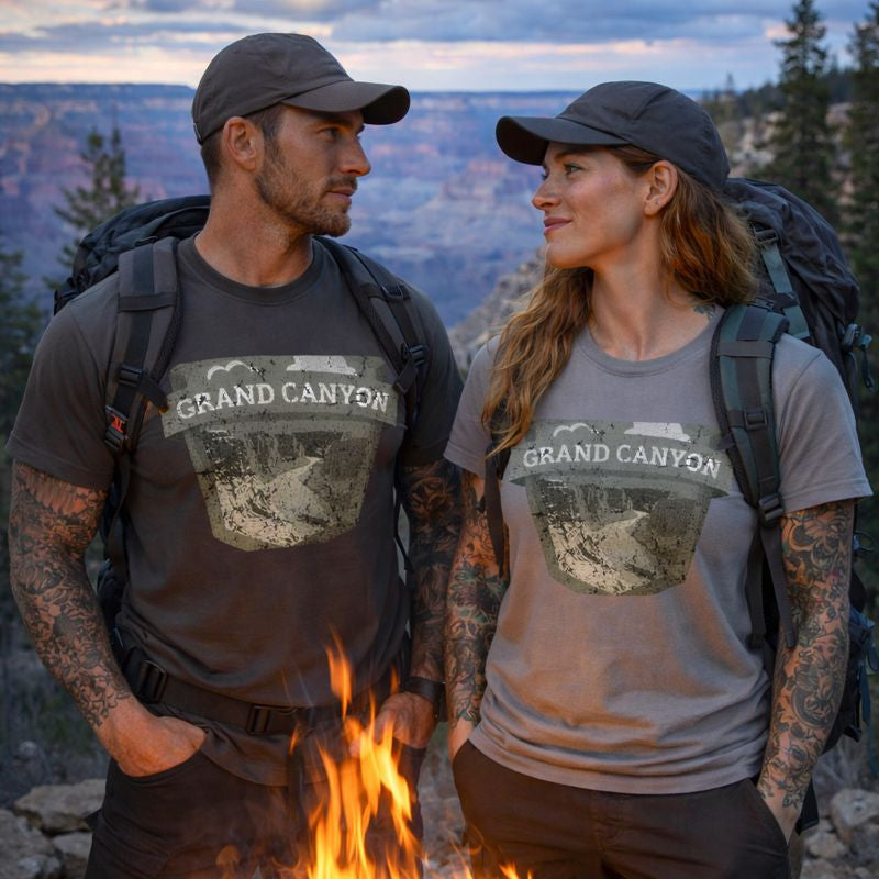 Adventure T shirts , Grand Canyon National Park T shirts ,Camper unisex T shirts