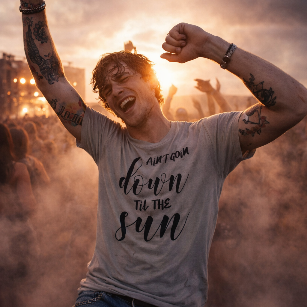 Ain't Goin' Down Till The Sun Comes Up Shirt,Country Music Fan Shirts