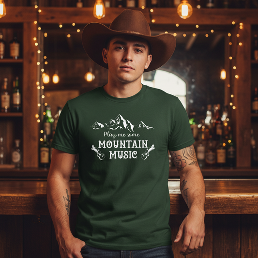 Alabama Music Tshirt,Play me some mountain music Tshirt