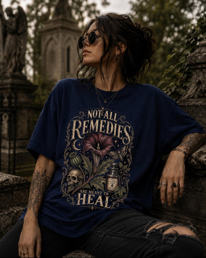 Apothecary dark humor shirt ,goth clothes ,whimsigoth clothing ,gothic clothes ,grunge clothes ,herbalist apothecary gifts ,witchy things