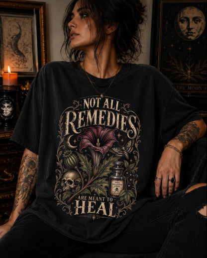 Apothecary dark humor shirt ,goth clothes ,whimsigoth clothing ,gothic clothes ,grunge clothes ,herbalist apothecary gifts ,witchy things