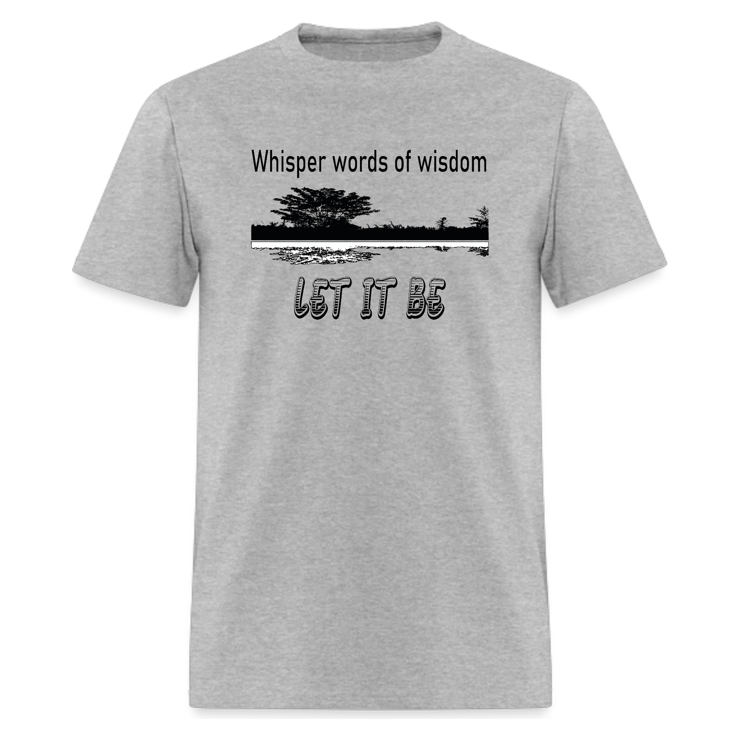 The Beatles,Let It Be Whisper Words of Wisdom T Shirt
