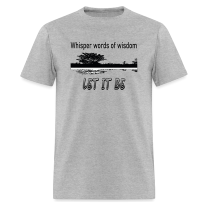 The Beatles,Let It Be Whisper Words of Wisdom T Shirt