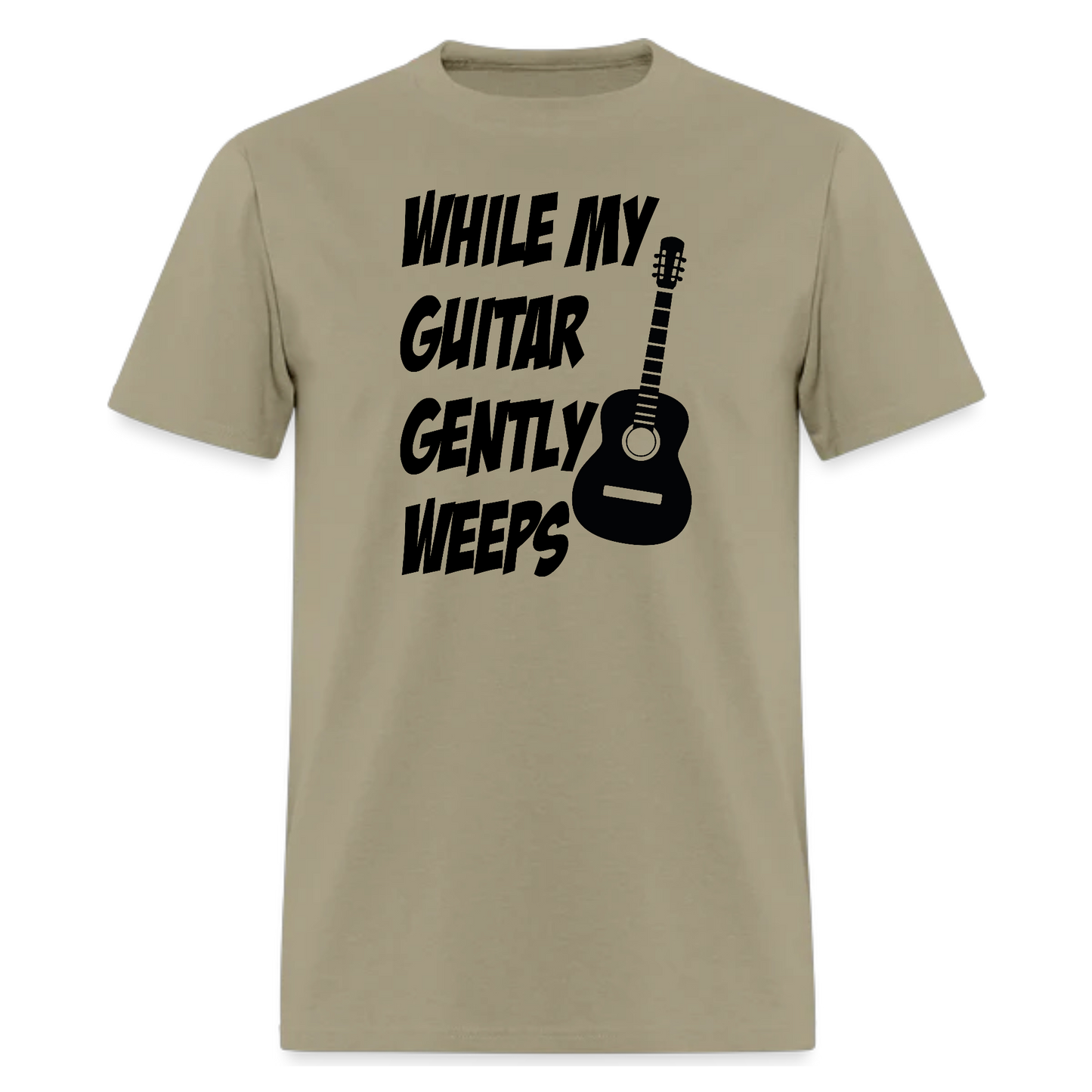 The Beatles,song-lyric,while my guitar gently weeps TShirt