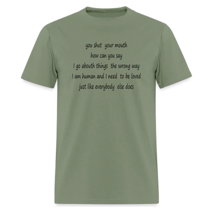 The Smiths Tshirt,How Soon is Now,Lyric T Shirt
