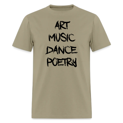 Art Music Dance Poetry Tshirt,Soft Cotton T Shirts