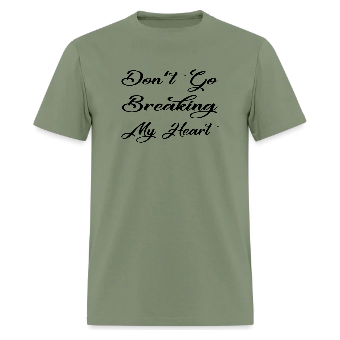 Don't Go, Breaking My Heart,Music Tshirt