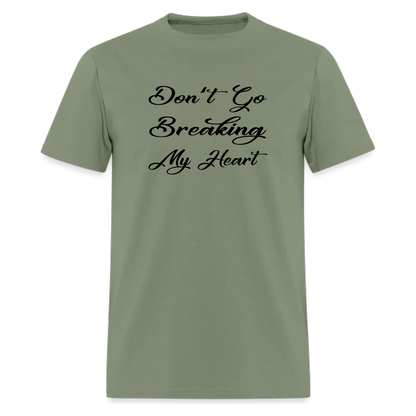 Don't Go, Breaking My Heart,Music Tshirt