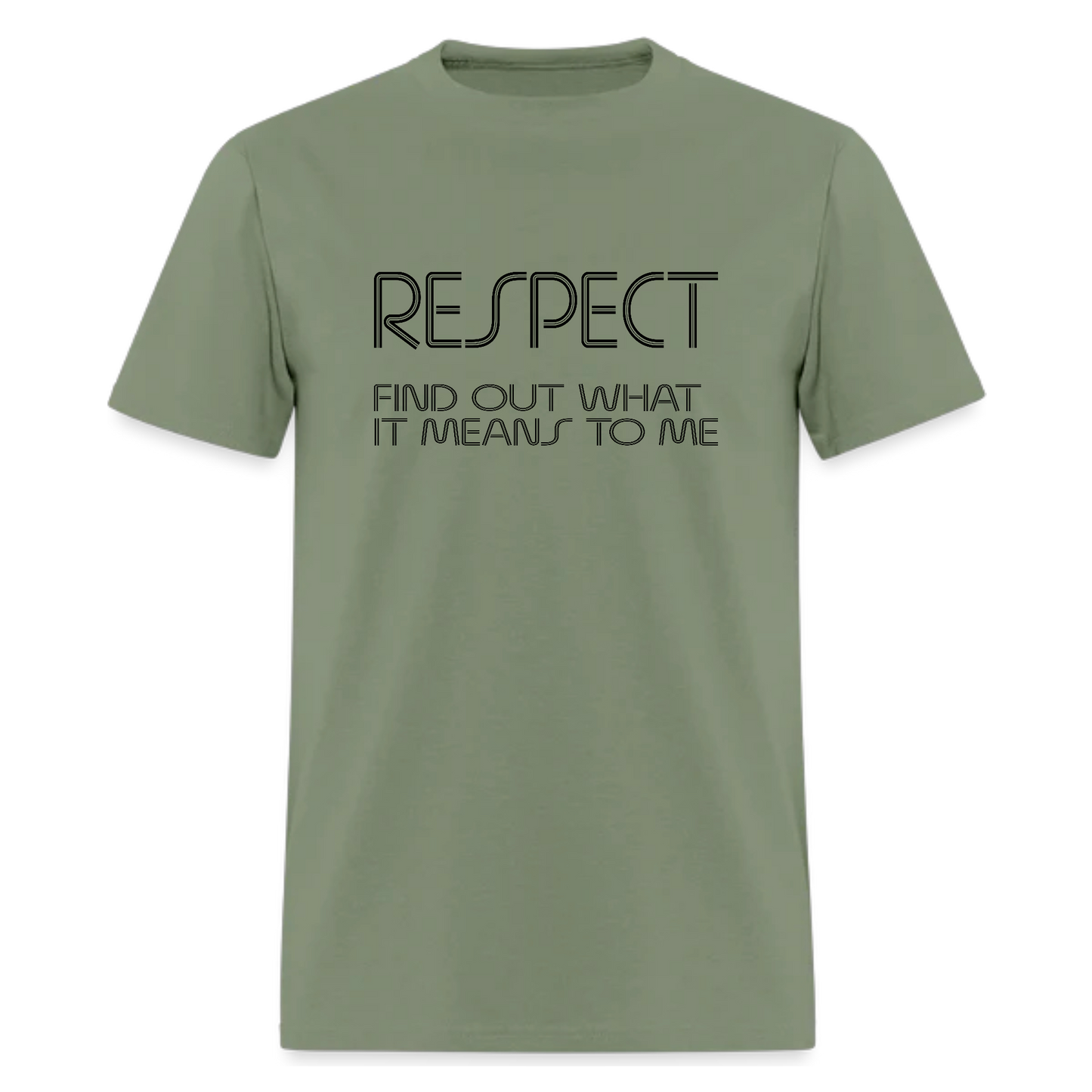 Respect ,Queen Of Soul Lyrics T shirt