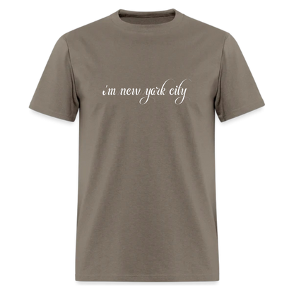 I'm NewYork City Lyrics T Shirt