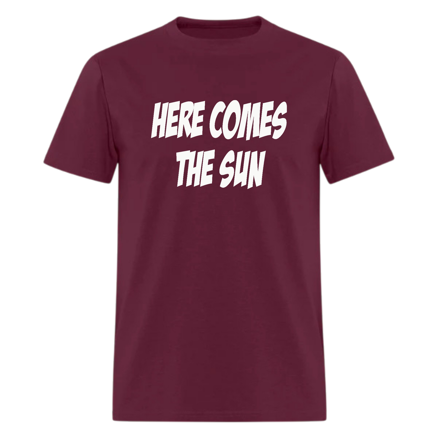 The Beatles,Here Comes The Sun,Music Lyrics Tee