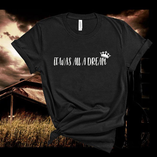 Notorious BIG,It Was All A Dream,Big Poppa, Biggie Smalls Tee