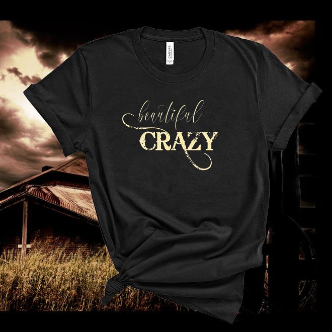 Beautiful Crazy Tshirt,Country Music Tshirt,Country Concert T-shirt, Luke Combs Tshirt