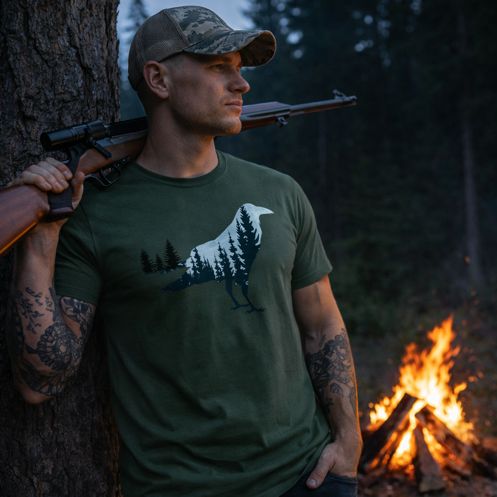 Bird watcher shirt,All Cotton Graphic Tees for Men