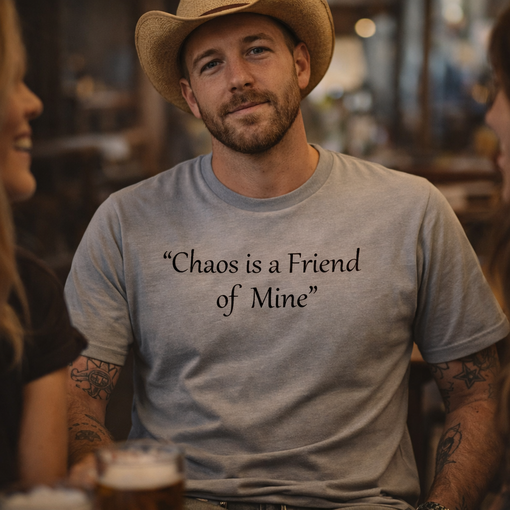 Bob Dylan,Chaos Is A Friend Of Mine,Bob Dylan Quotes,Song Lyric, Music T shirt