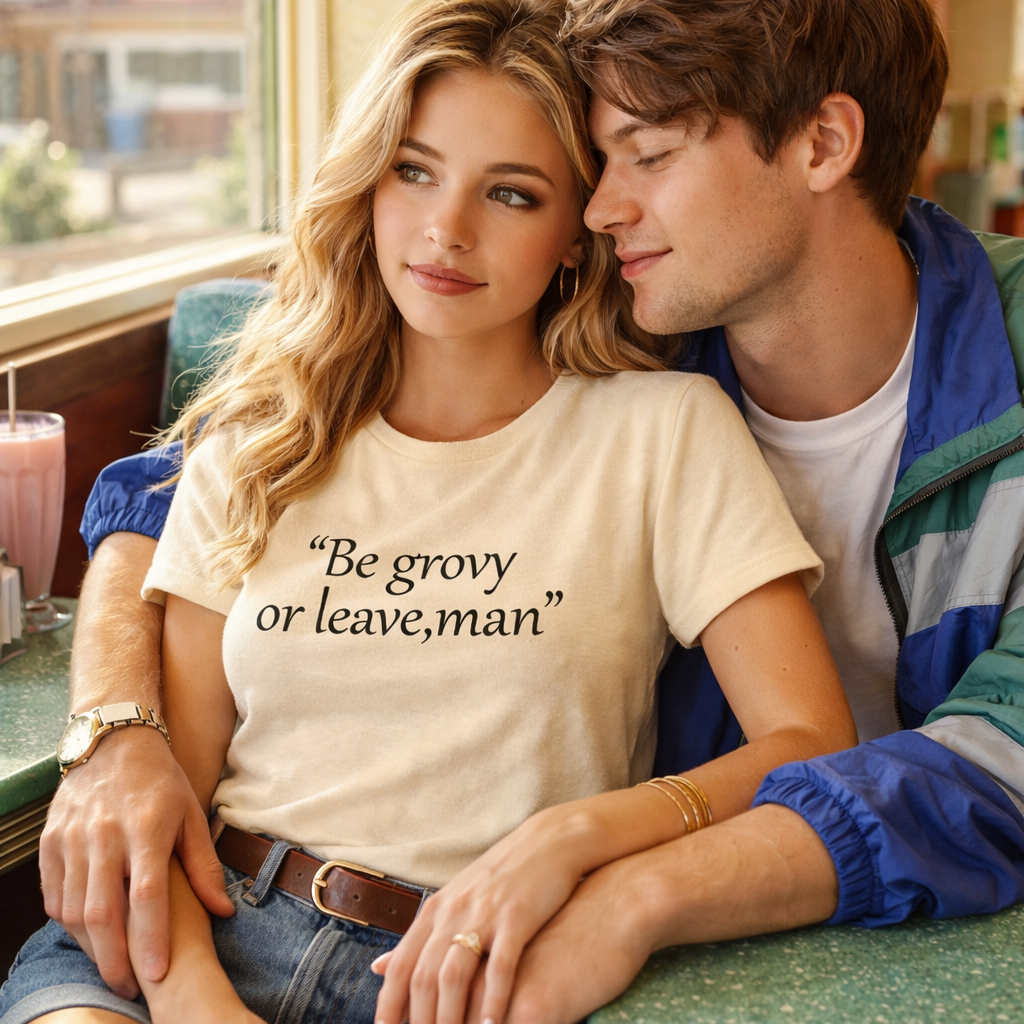 Bob Dylan Tshirt,Be Groovy or Leave,Quote Tee,Music  Tshirt