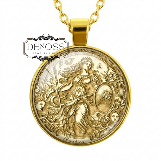 Boudica Pendant Celtic Warrior Queen Necklace