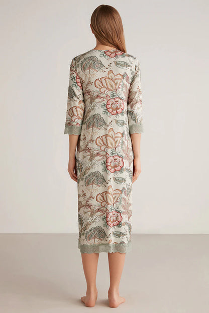 Soft textured maternity dress - Denoss