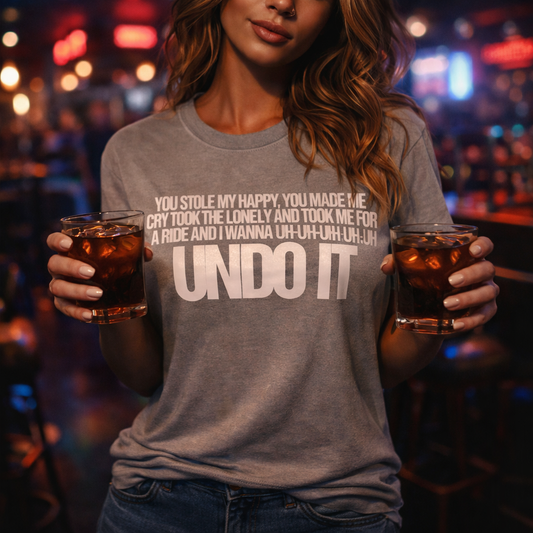 Carrie Underwood Tshirt,undo it Tshirt