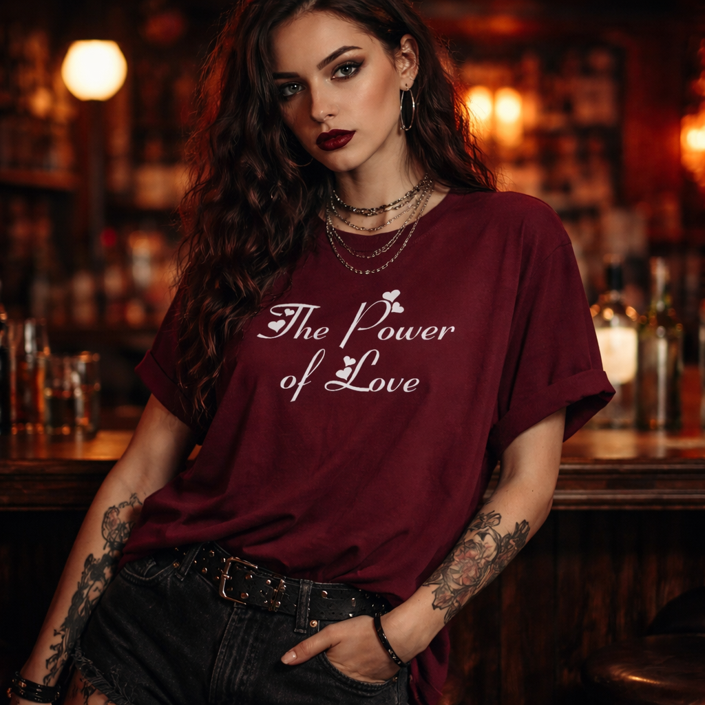The Power of Love lyric Tshirt