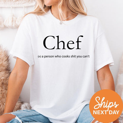 Chef Shirt  Funny Chef Shirt Cooking Tshirt  Culinary School Graduation Gift  Gift for Chef Future Chef Gift Idea