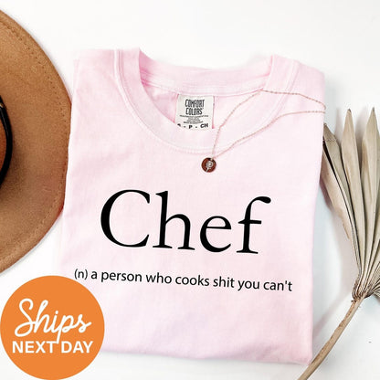 Chef Shirt  Funny Chef Shirt Cooking Tshirt  Culinary School Graduation Gift  Gift for Chef Future Chef Gift Idea