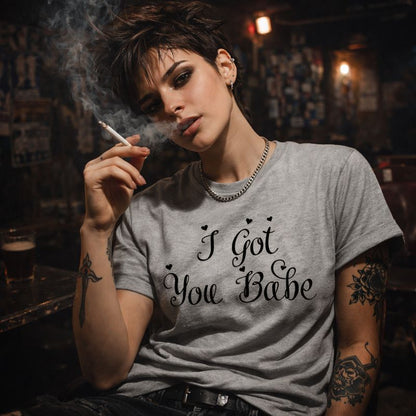 I Got You Babe,lyric Music Tshirt