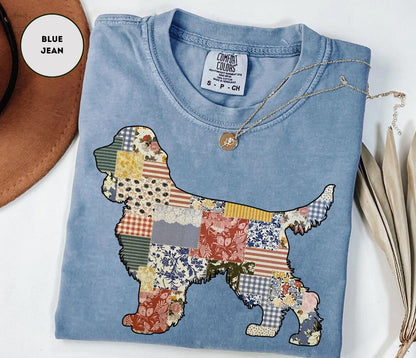 Comfort Colors Cocker Spaniel Shirt ,Spaniel Dog Mama Gift