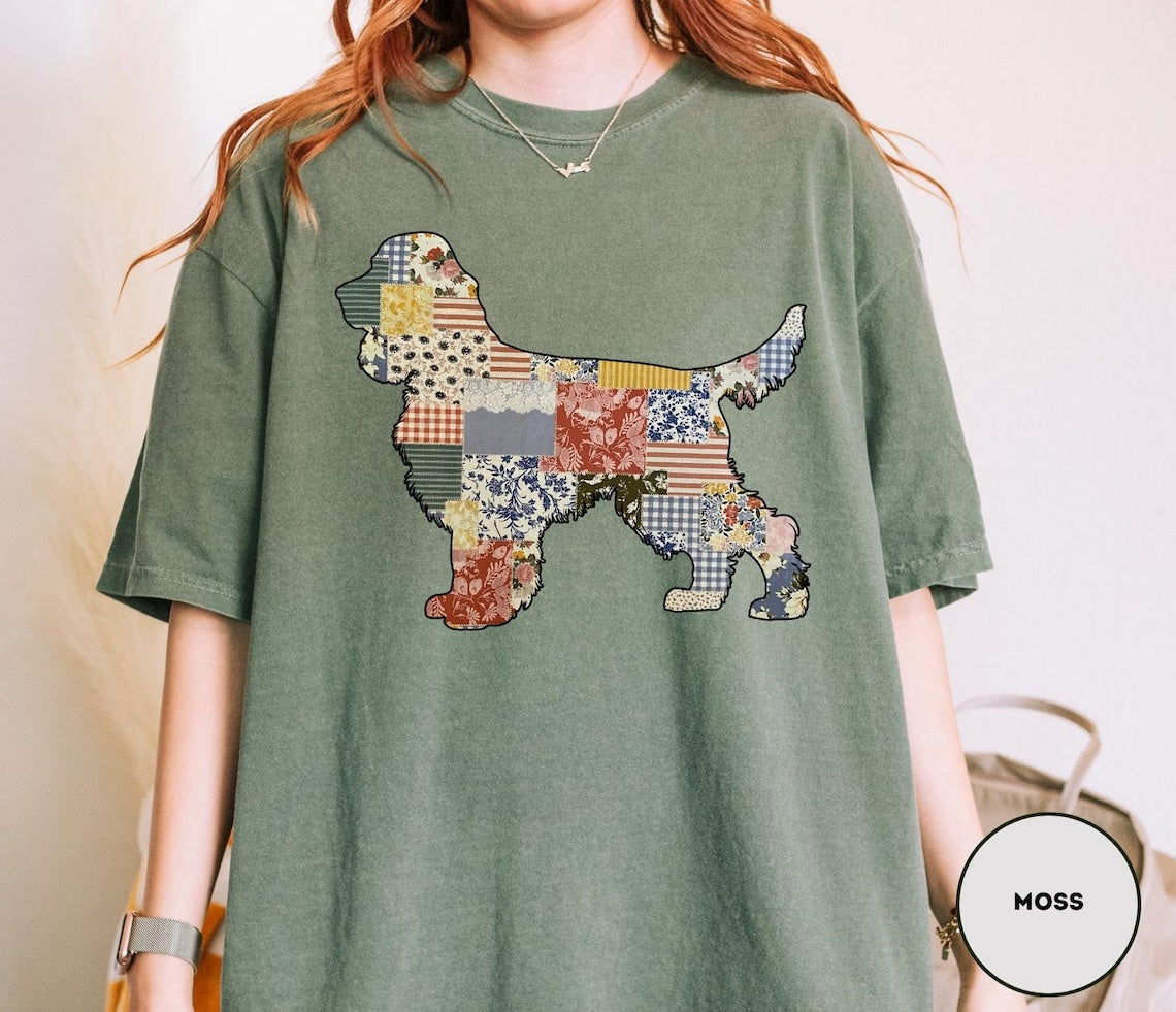 Comfort Colors Cocker Spaniel Shirt ,Spaniel Dog Mama Gift