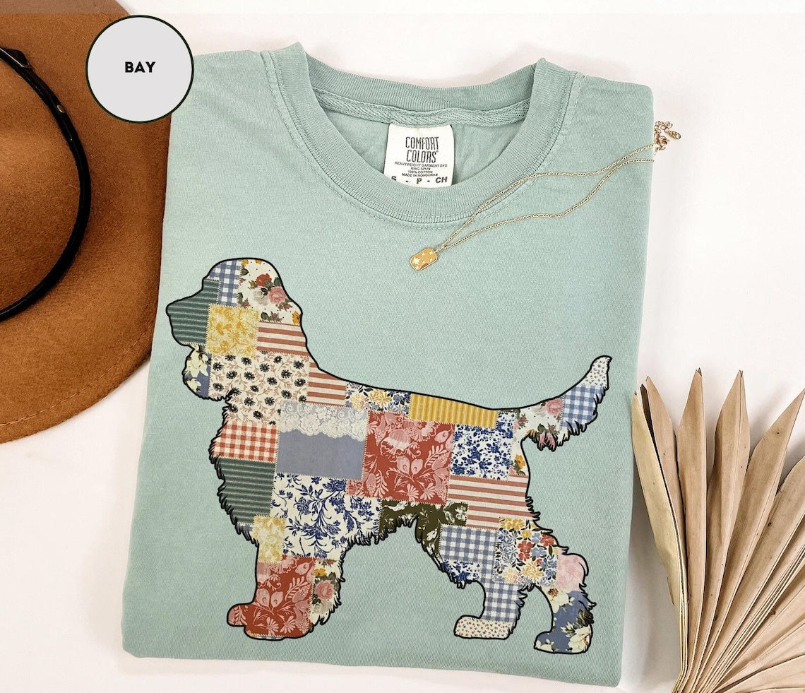 Comfort Colors Cocker Spaniel Shirt ,Spaniel Dog Mama Gift