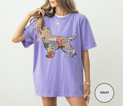 Comfort Colors Cocker Spaniel Shirt ,Spaniel Dog Mama Gift