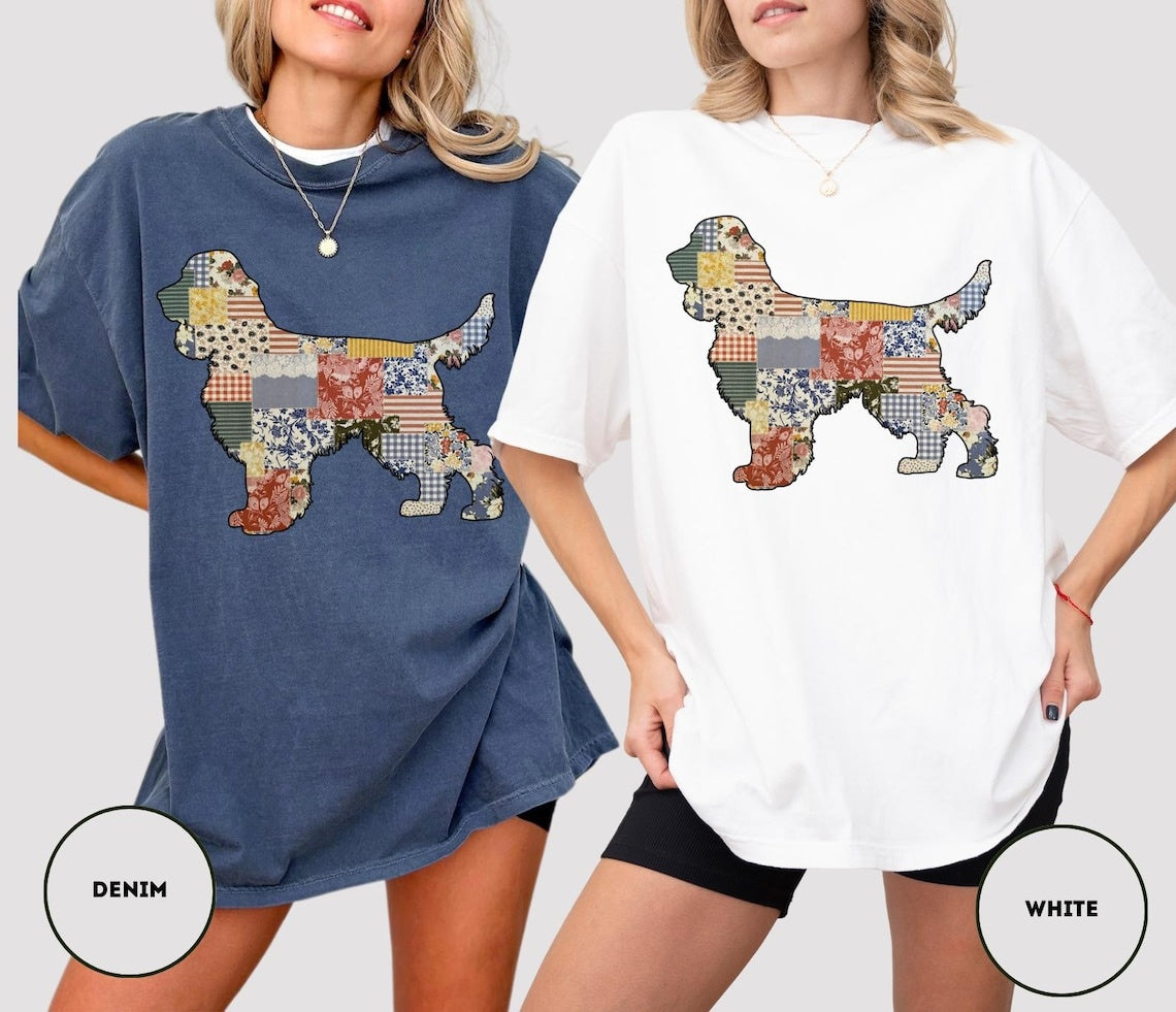 Comfort Colors Cocker Spaniel Shirt ,Spaniel Dog Mama Gift