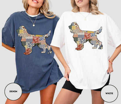 Comfort Colors Cocker Spaniel Shirt ,Spaniel Dog Mama Gift