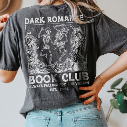 Comfort Colors Dark Romance Tshirt,Dark Romance Book Club Tee,Book Lover Tshirt,Book Lover Gift,Bookish Tour Shirt