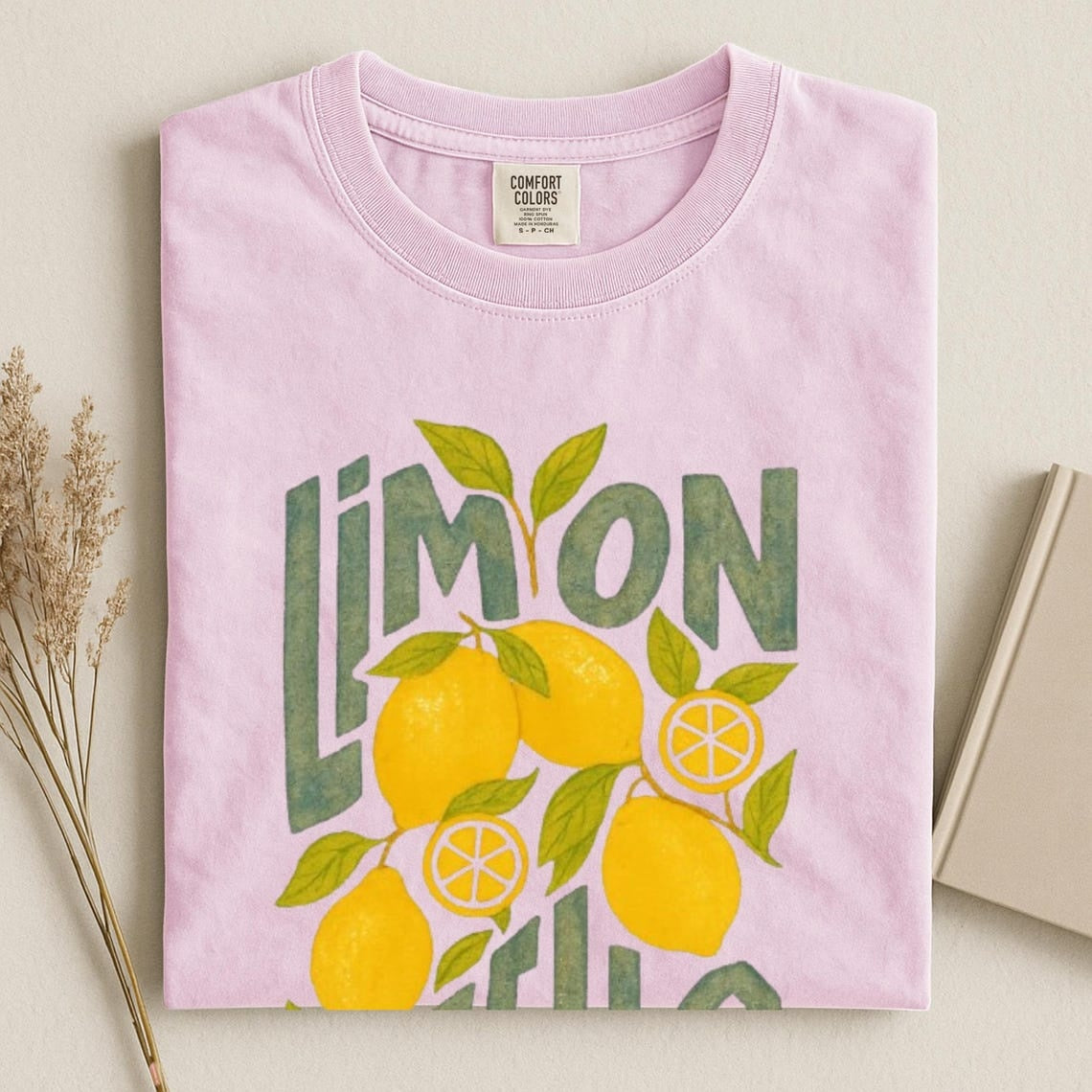 Comfort Colors Limoncello Tee, More Lemon Tee, Summer Lemon Tee, Citrus Fruit Tee, Italian Summer Tee, Cute Lemon Tee, Handmade Lemon Tee - Denoss