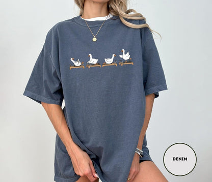 Comfort Colors Pilates Instructor Tee, Funny Goose Reformer Lover Shirt