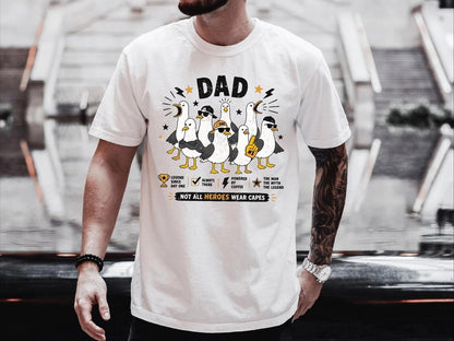 Comfort Colors Seagull Dad Dad Dad Tshirt, Funny Father's Day Gift For Dad, Dad Shirt,