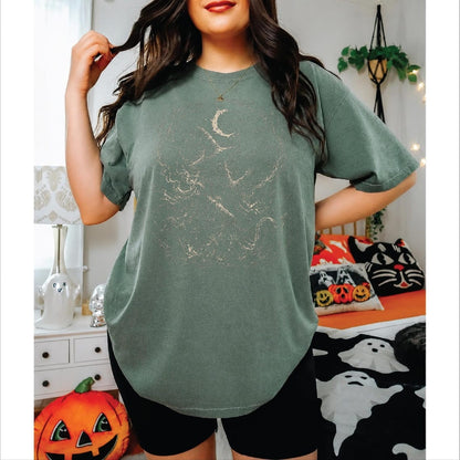 Comfort Colors Witch Dance Tshirt,Gothic Halloween T Shirt, Witches Moon Hoodie,Halloween Spooky Grunge,