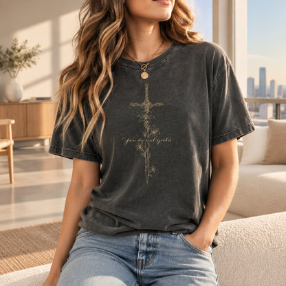 Comfort Colors You do Not Yield Tshirt,Throne of Glass Tshirt,Sarah J Maas Tshirt,