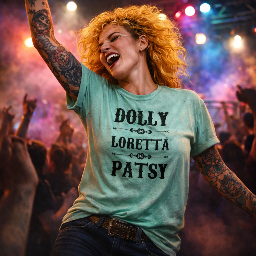 Dolly,Loretta, Patsy,Country Music tshirt