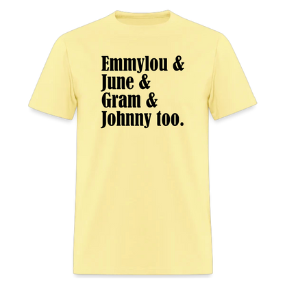 Emmylou tshirt,June,Gram,Johnny,Country Music Fan tshirt